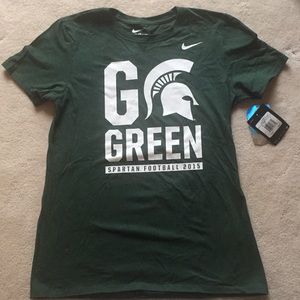 Michigan State Football Nike t-shirt